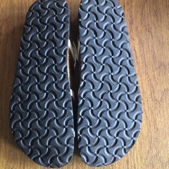 Betula/Birkenstock Cream Ankle Strap Sandals - Picture 5 of 7